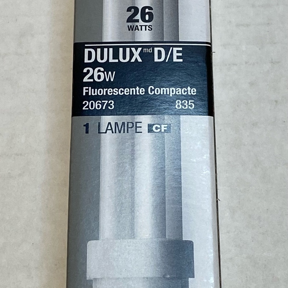 Sylvania Duluth D/E 26w Compact Fluorescent #20673